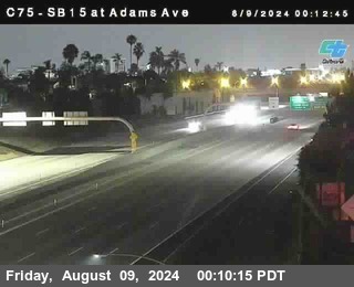 SB 15 at Adams Ave (On Ramp)