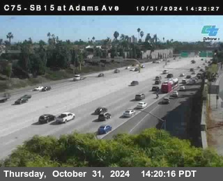 SB 15 at Adams Ave (On Ramp)