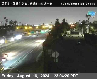 SB 15 at Adams Ave (On Ramp)