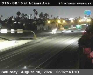 SB 15 at Adams Ave (On Ramp)