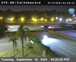 SB 15 at Adams Ave (On Ramp)