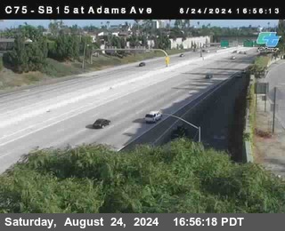 SB 15 at Adams Ave (On Ramp)