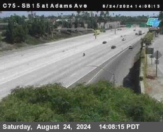 SB 15 at Adams Ave (On Ramp)