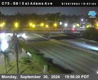 SB 15 at Adams Ave (On Ramp)