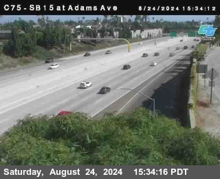 SB 15 at Adams Ave (On Ramp)