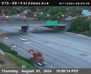 SB 15 at Adams Ave (On Ramp)