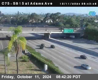 SB 15 at Adams Ave (On Ramp)