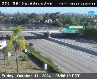 SB 15 at Adams Ave (On Ramp)