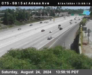 SB 15 at Adams Ave (On Ramp)