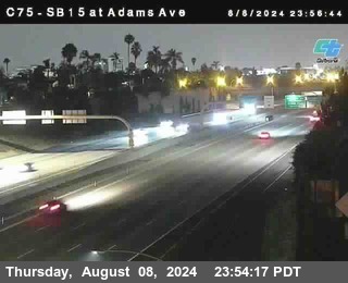 SB 15 at Adams Ave (On Ramp)