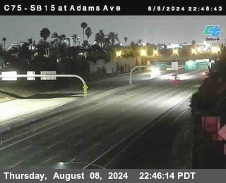 SB 15 at Adams Ave (On Ramp)