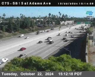 SB 15 at Adams Ave (On Ramp)