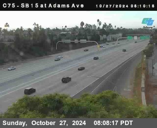 SB 15 at Adams Ave (On Ramp)