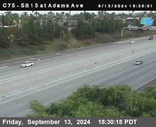 SB 15 at Adams Ave (On Ramp)