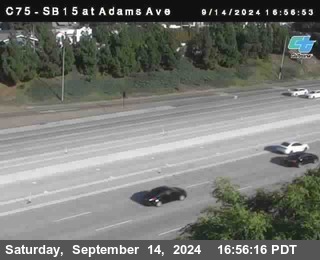 SB 15 at Adams Ave (On Ramp)