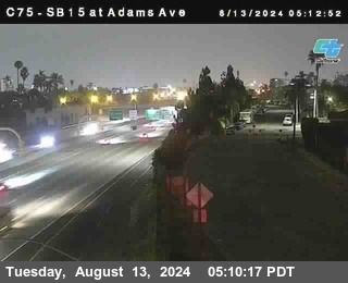 SB 15 at Adams Ave (On Ramp)