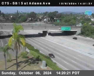 SB 15 at Adams Ave (On Ramp)