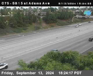 SB 15 at Adams Ave (On Ramp)