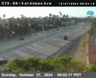 SB 15 at Adams Ave (On Ramp)