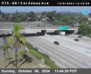 SB 15 at Adams Ave (On Ramp)