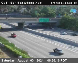 SB 15 at Adams Ave (On Ramp)