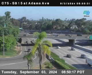 SB 15 at Adams Ave (On Ramp)