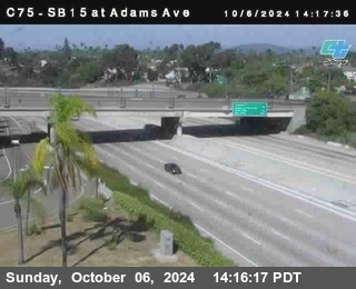 SB 15 at Adams Ave (On Ramp)