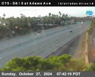 SB 15 at Adams Ave (On Ramp)