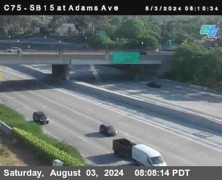 SB 15 at Adams Ave (On Ramp)