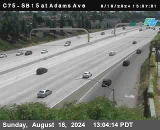 SB 15 at Adams Ave (On Ramp)