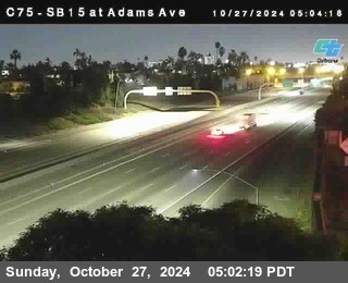 SB 15 at Adams Ave (On Ramp)