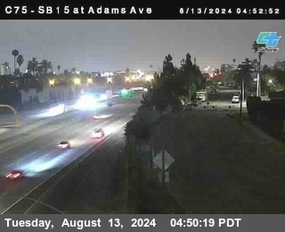 SB 15 at Adams Ave (On Ramp)