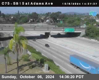 SB 15 at Adams Ave (On Ramp)