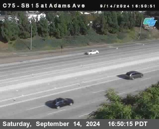 SB 15 at Adams Ave (On Ramp)