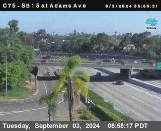 SB 15 at Adams Ave (On Ramp)