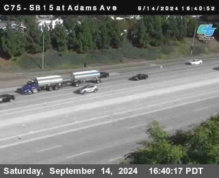 SB 15 at Adams Ave (On Ramp)