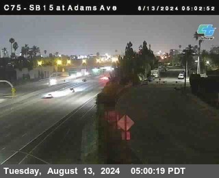 SB 15 at Adams Ave (On Ramp)