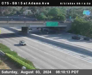 SB 15 at Adams Ave (On Ramp)