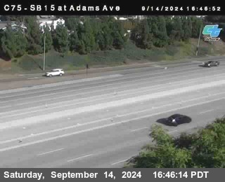 SB 15 at Adams Ave (On Ramp)