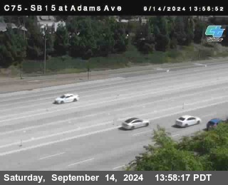 SB 15 at Adams Ave (On Ramp)