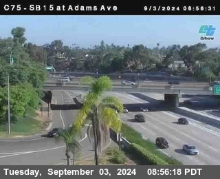 SB 15 at Adams Ave (On Ramp)