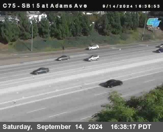 SB 15 at Adams Ave (On Ramp)