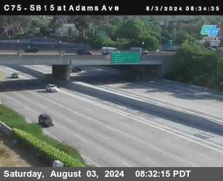 SB 15 at Adams Ave (On Ramp)