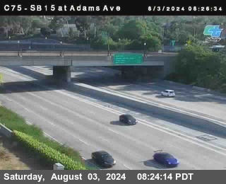 SB 15 at Adams Ave (On Ramp)