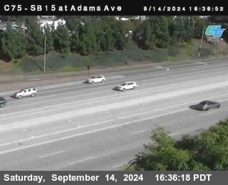 SB 15 at Adams Ave (On Ramp)