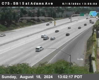 SB 15 at Adams Ave (On Ramp)