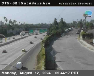 SB 15 at Adams Ave (On Ramp)