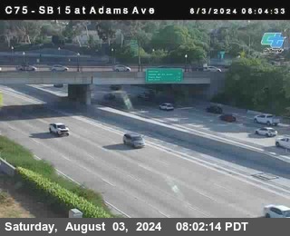 SB 15 at Adams Ave (On Ramp)