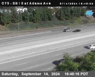 SB 15 at Adams Ave (On Ramp)