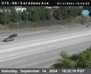 SB 15 at Adams Ave (On Ramp)